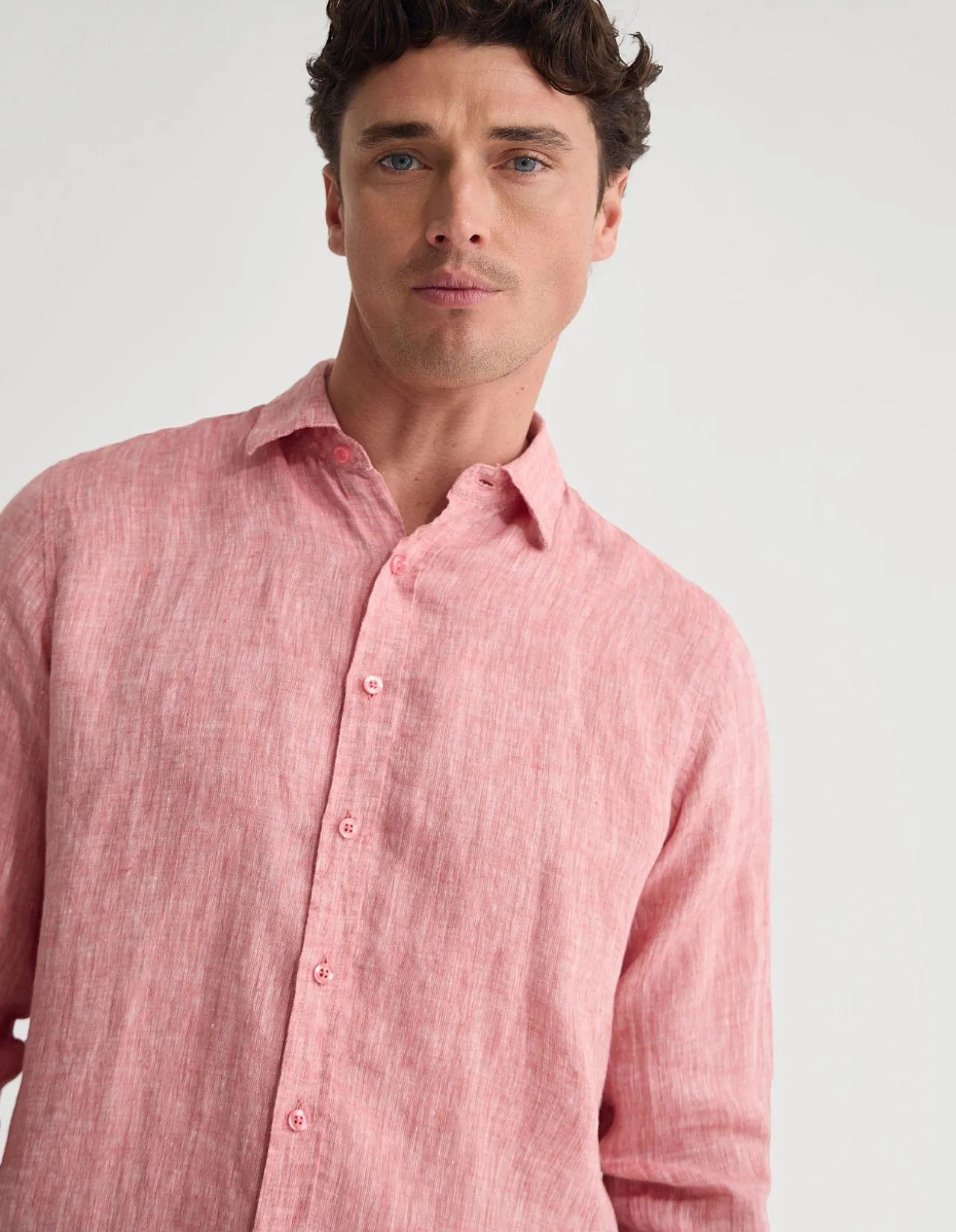 COOPER FRENCH LINEN L/S SHIRT