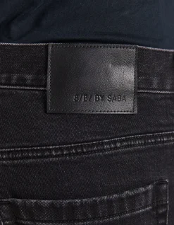 Cooper Washed Black Straight Leg Jean