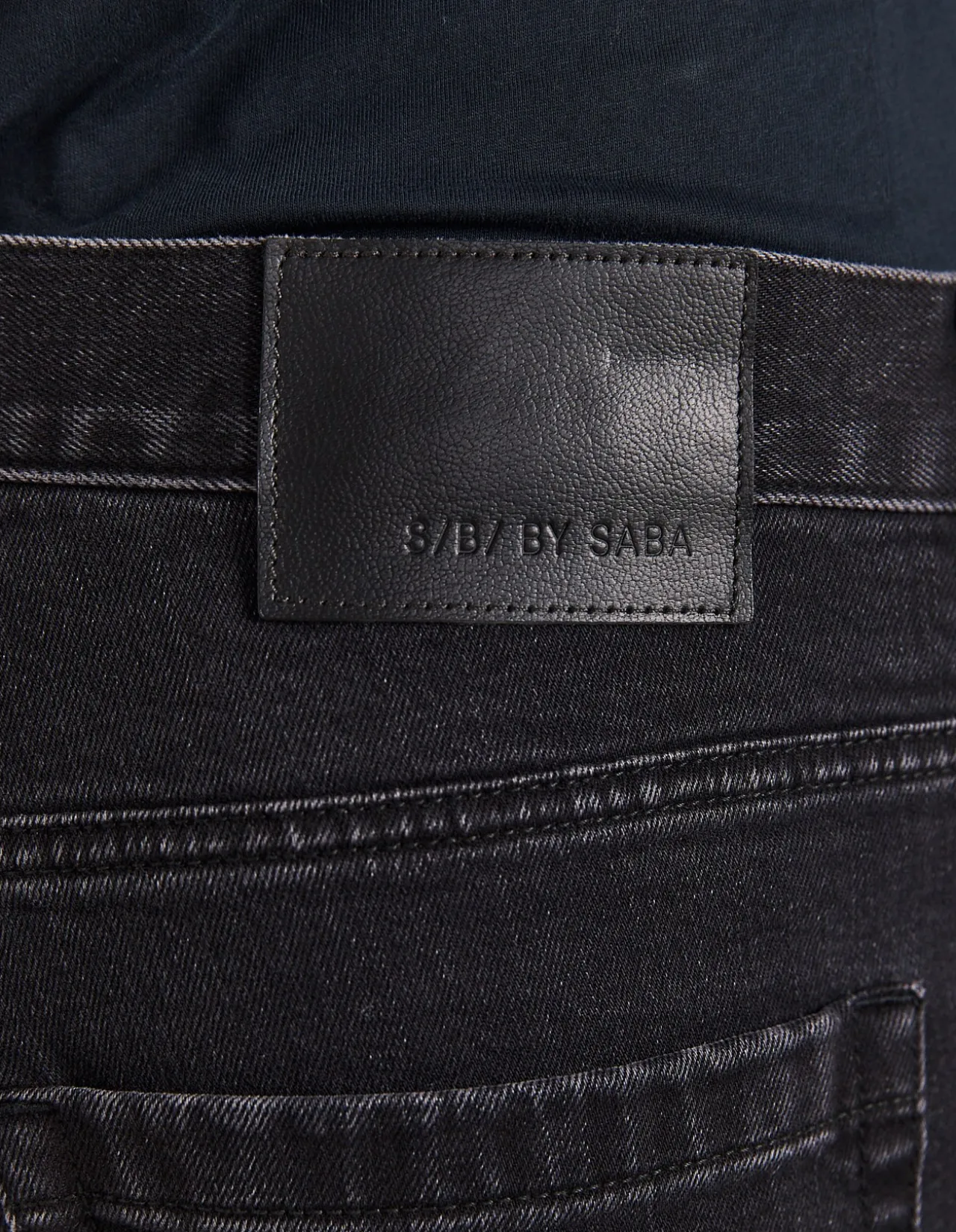 Cooper Washed Black Straight Leg Jean