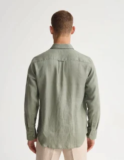 COPPER EUROPEAN LINEN SHIRT