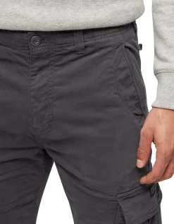 Core Cargo Pant Washed Black