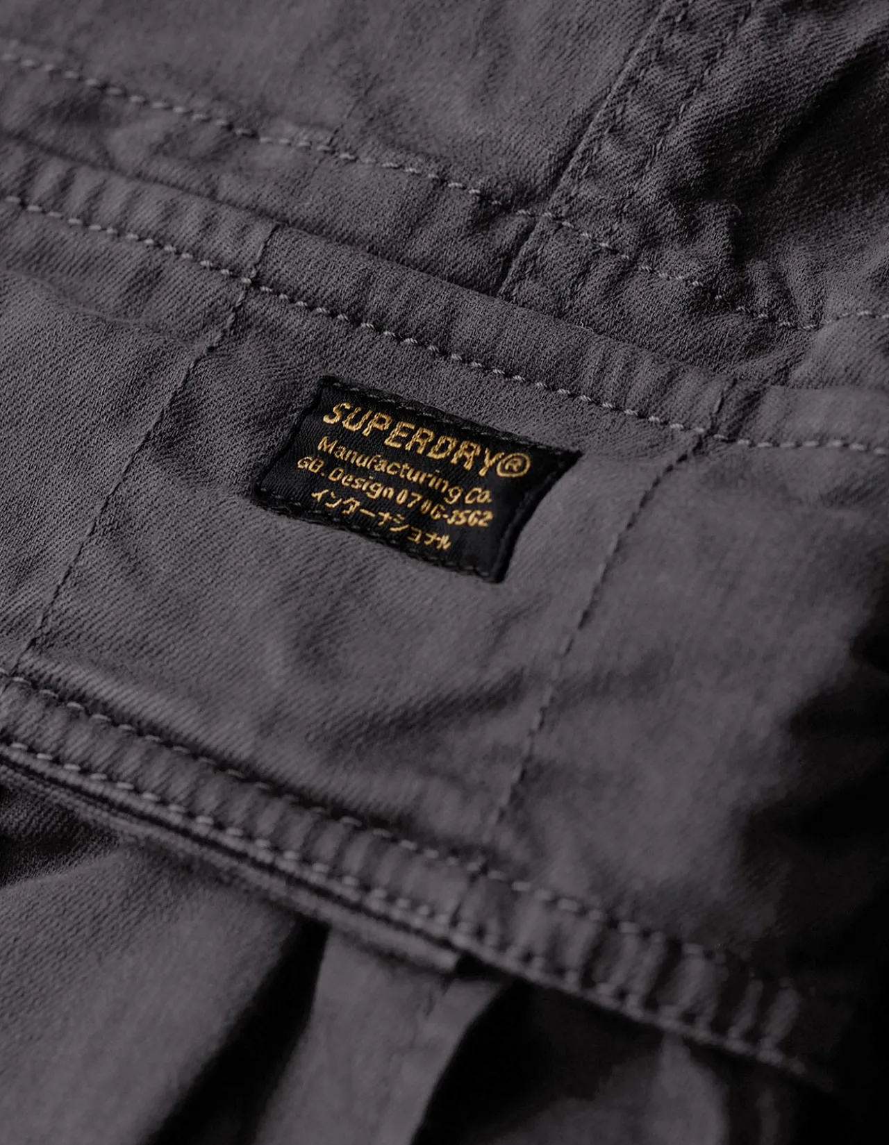 Core Cargo Pant Washed Black