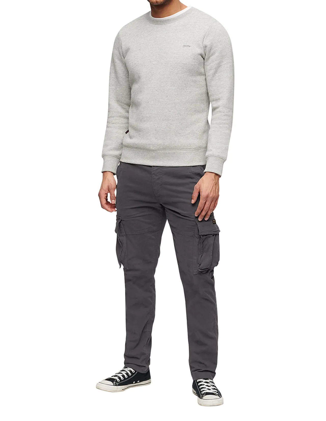 Core Cargo Pant Washed Black