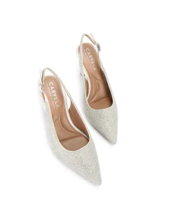 Corletta Slingback Pointed Toe Court Shoe