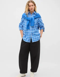 COTTON CHECK SHIRT