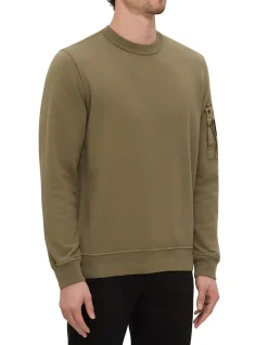 COTTON FLEECE SWEATSHIRT