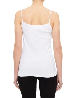 Cotton Cami W/Lace