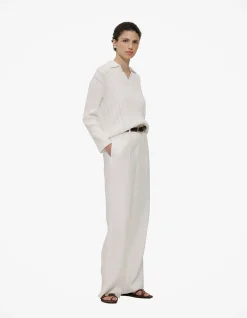 Cotton Cashmere Fine Cable Polo
