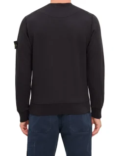 COTTON FLEECE GARMENT DYED SWEATSHIRT
