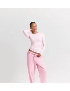 COTTON JERSEY LONG SLEEVE T-SHIRT