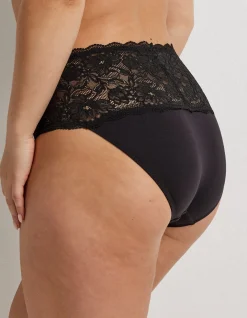 COTTON & LACE FULL BRIEF BRIEF