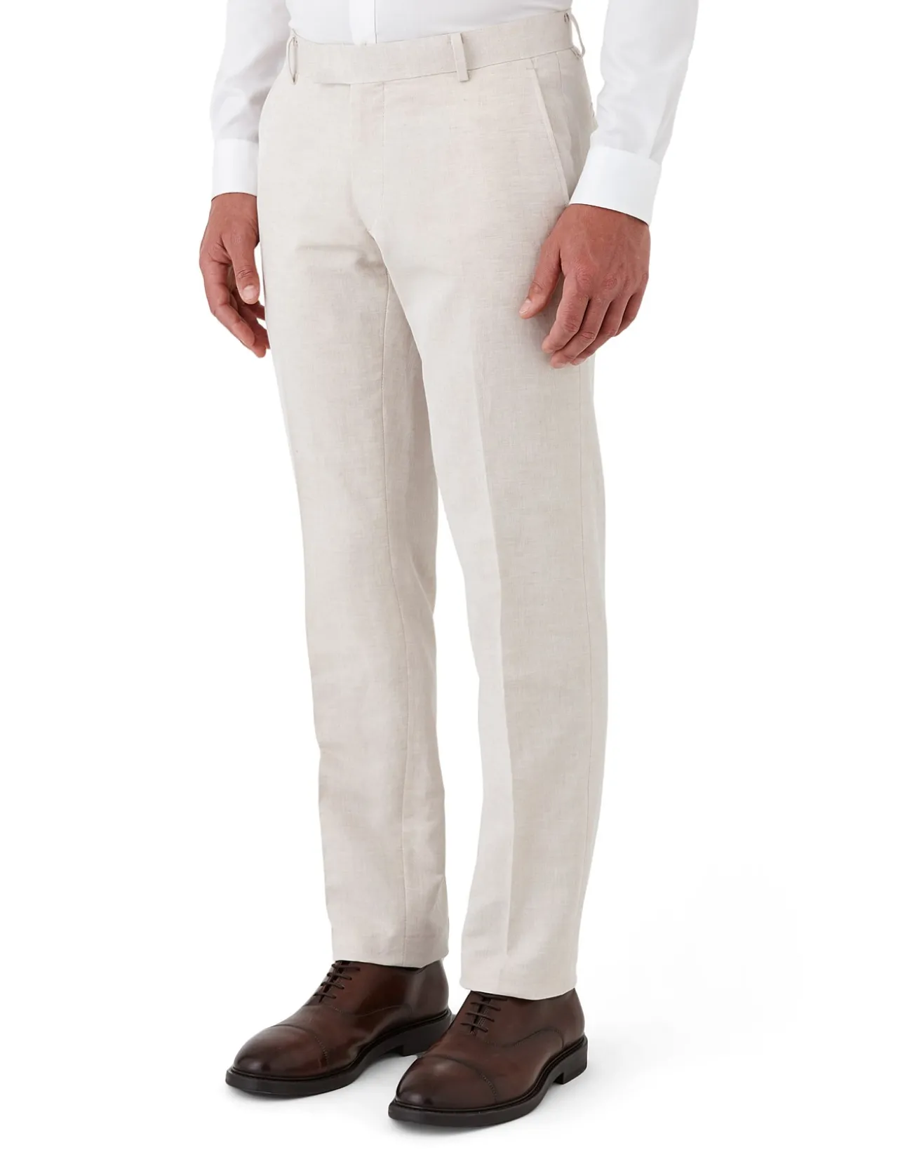 COTTON LINEN TROUSER