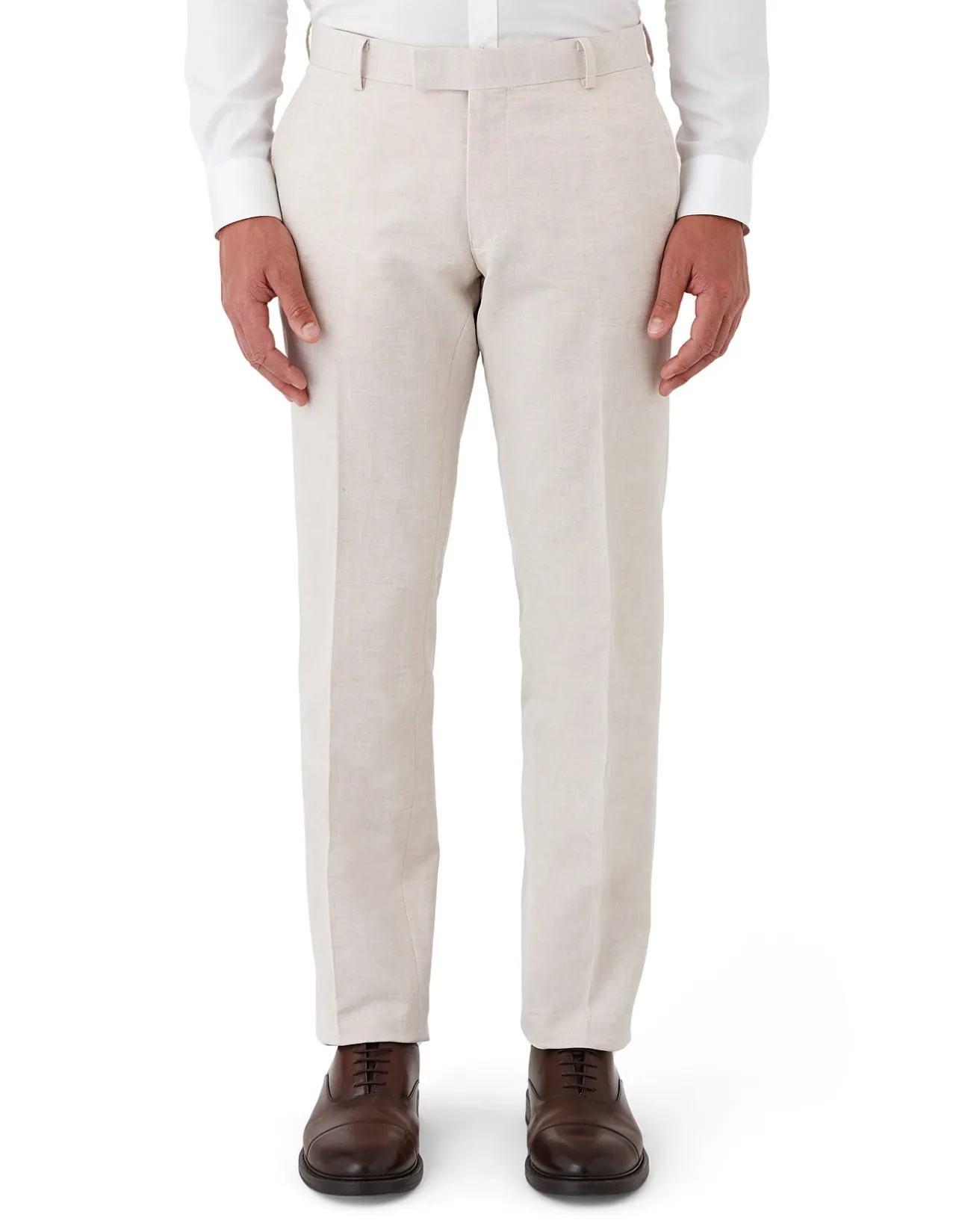 COTTON LINEN TROUSER