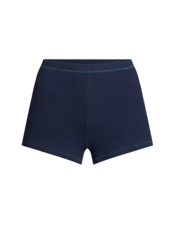 COTTON RIB LOOSE SHORT