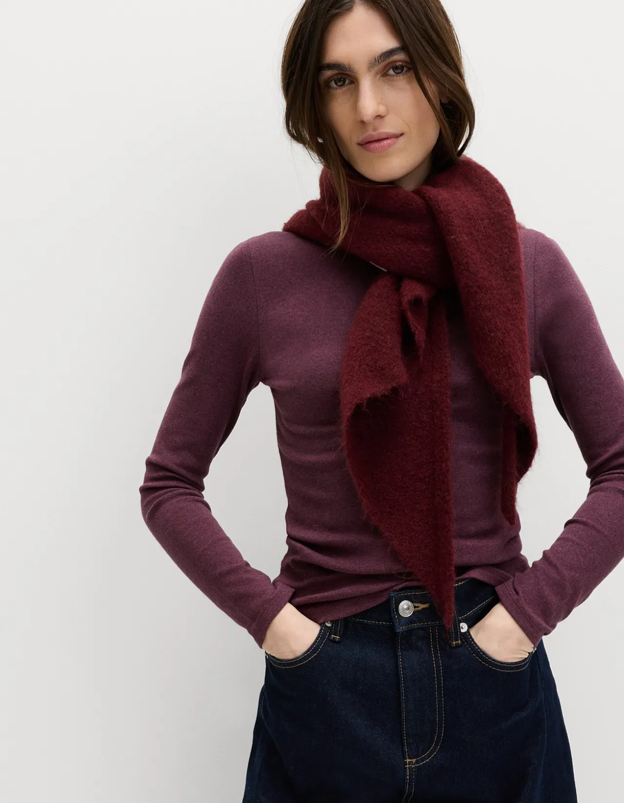 Cotton Rich Double Layer Top