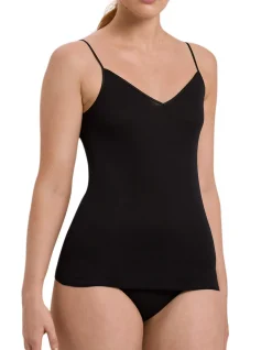Cotton Seamless Spaghetti Top