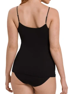 Cotton Seamless Spaghetti Top
