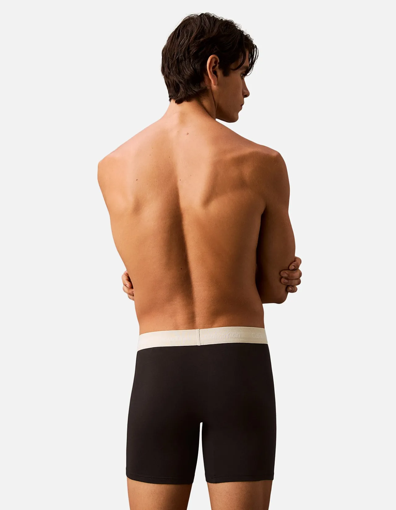 Cotton Stretch Long Leg Boxer Brief 3 Pack