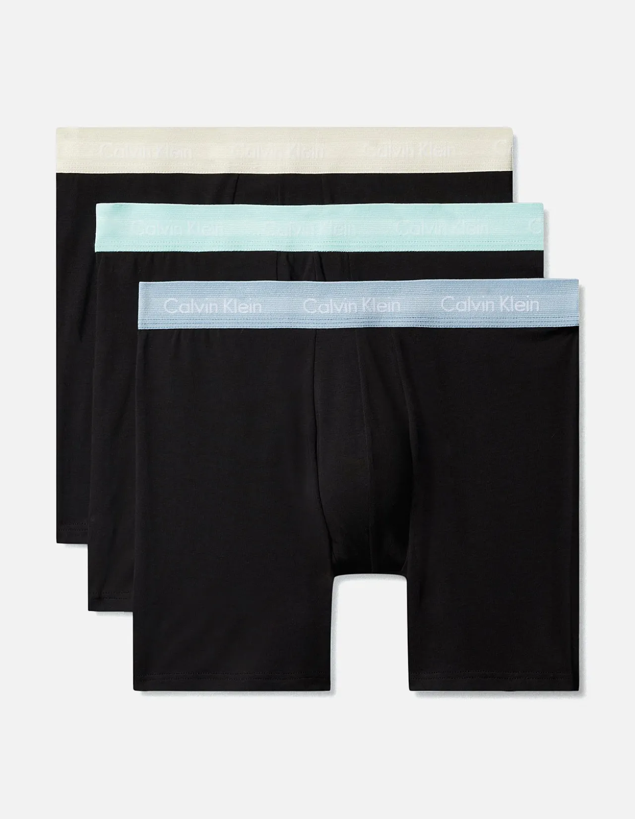 Cotton Stretch Long Leg Boxer Brief 3 Pack