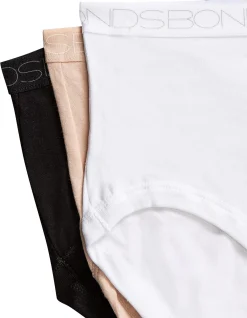 Cottontails Full Brief 3 Pack Black