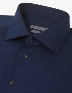 Couture Fit Wrinkle Free Cotton Twill Shirt