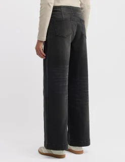 Covert Wide Leg Stretch Denim Jean