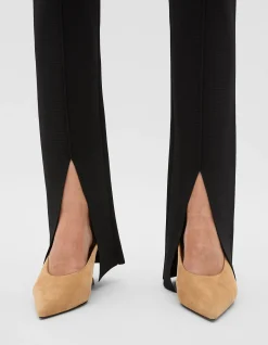 CREPE KNIT SLIM PANT