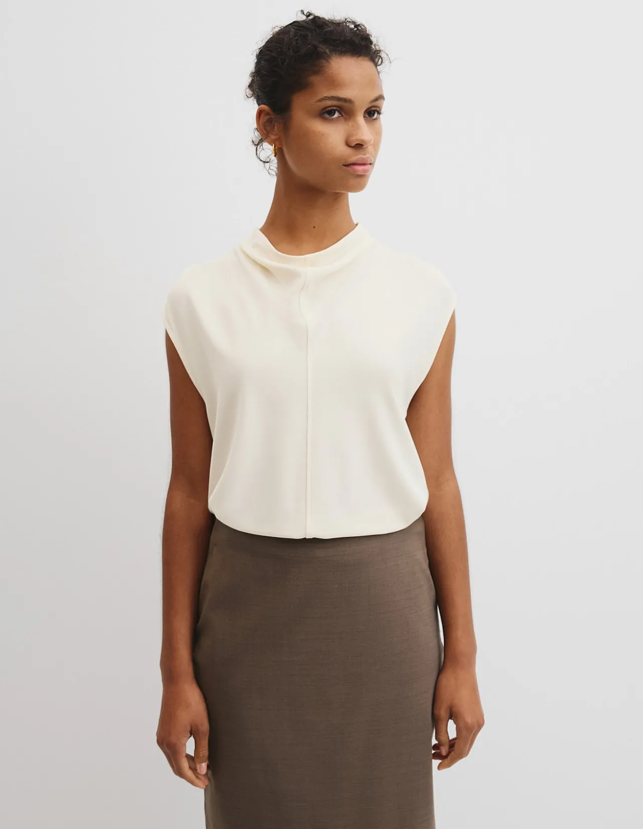 Crepe Jersey T-Shirt