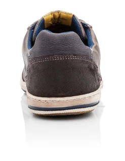 Crest Mens Leather Casual Lace Up Shoe