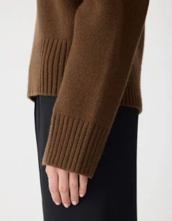 Crossover V Neck Knit