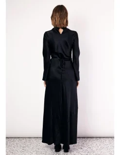 Crushed Wrap Dress