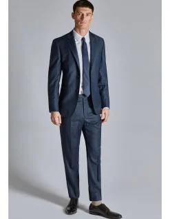 Crux Deep Blue Check Trousers