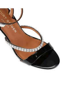 CRYSTAL STRAP SANDAL 90