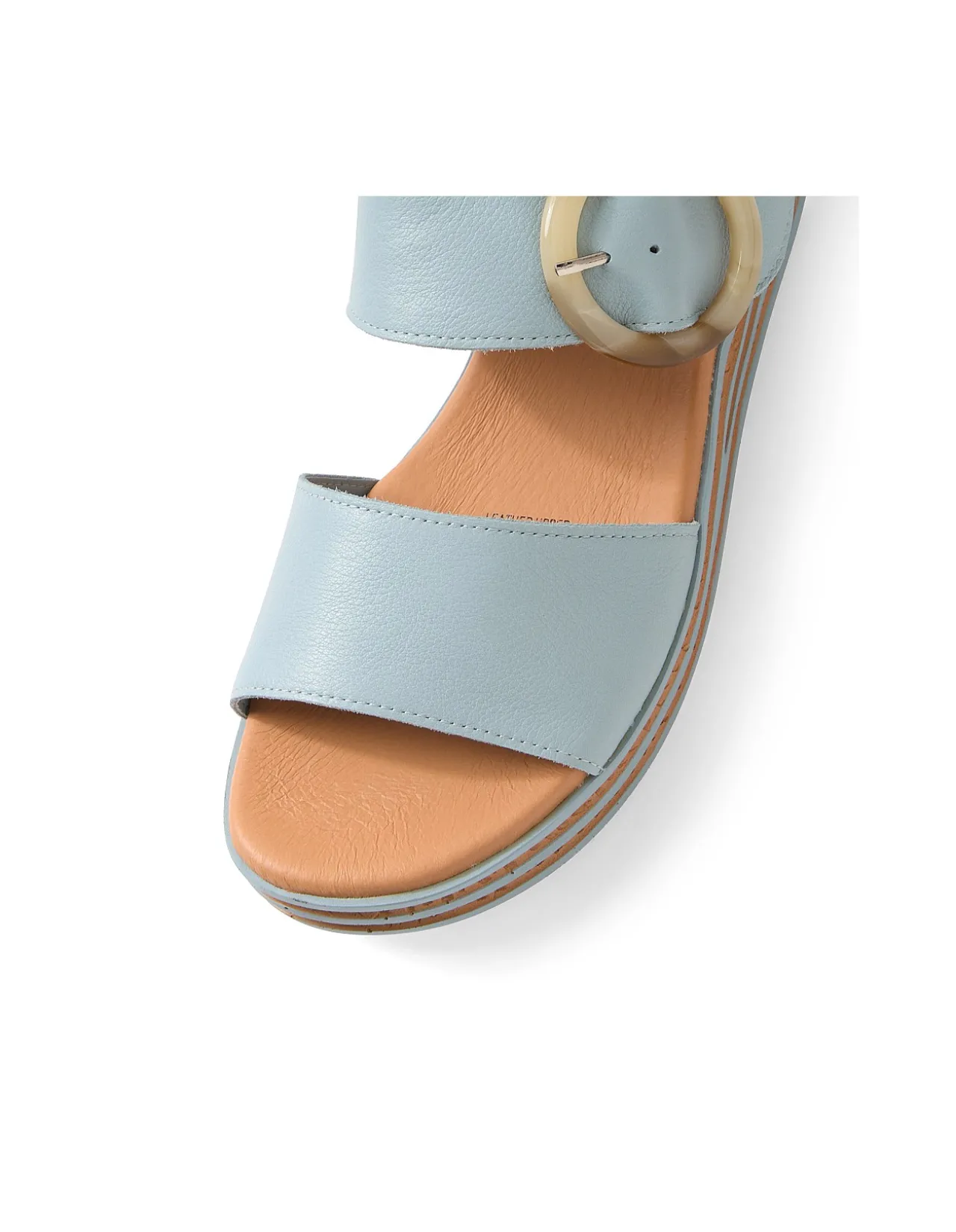 Cubbie Statement Buckle Platform Sandals