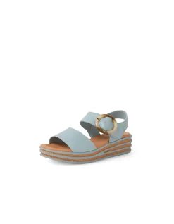 Cubbie Statement Buckle Platform Sandals