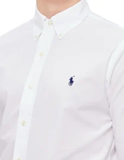 Custom Fit Stretch Poplin Shirt