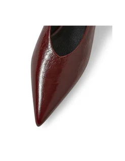 DAIS MO BORDEAUX CRINKLE LEATHER