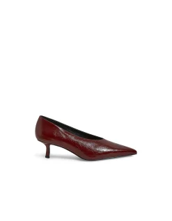 DAIS MO BORDEAUX CRINKLE LEATHER