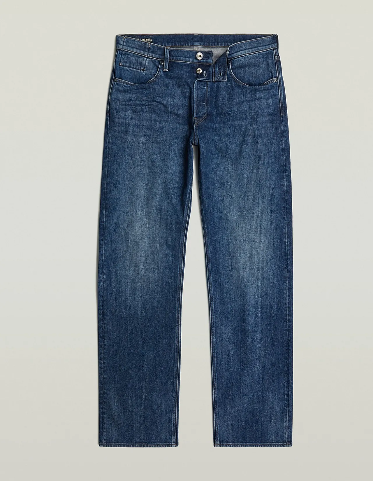 Dakota Relaxed Mid Rise Straight Leg Jeans