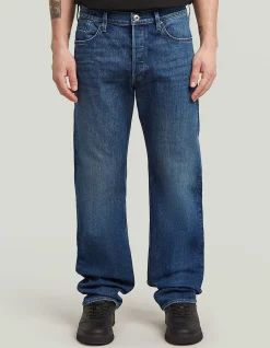 Dakota Relaxed Mid Rise Straight Leg Jeans