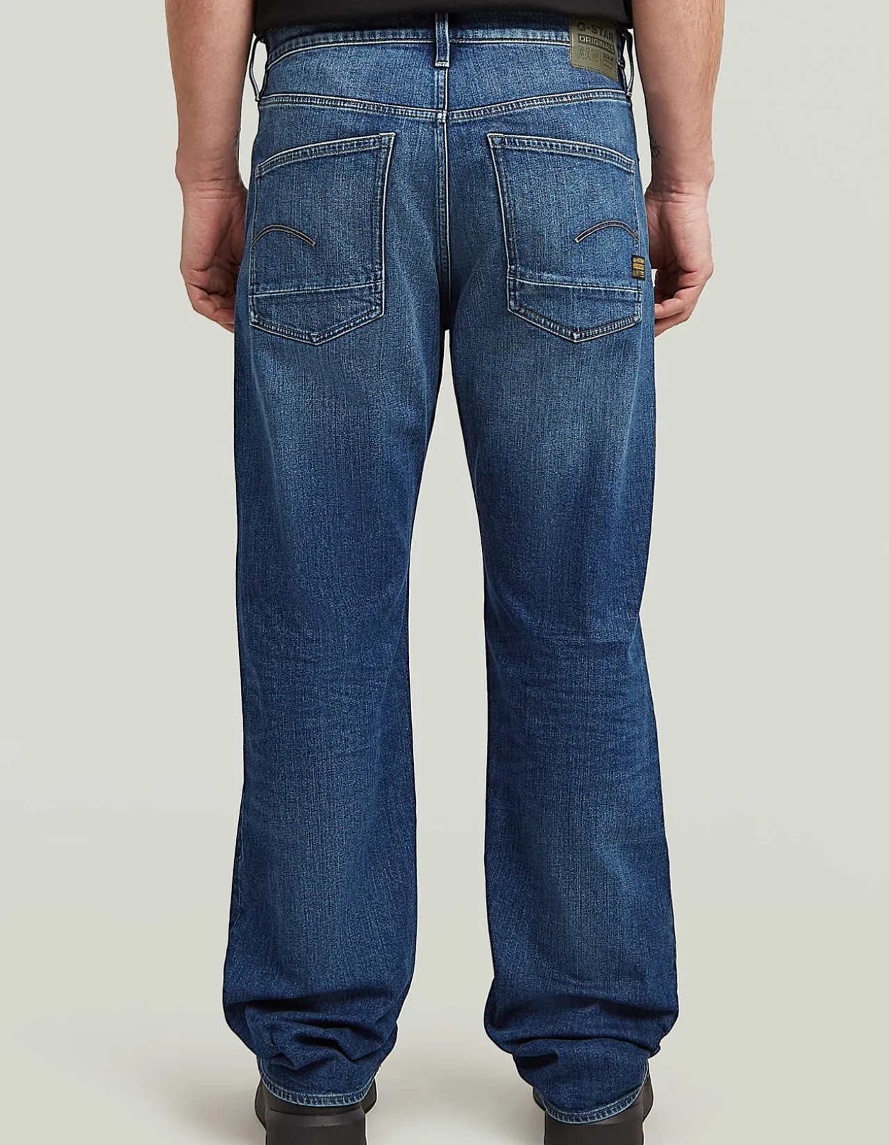 Dakota Relaxed Mid Rise Straight Leg Jeans