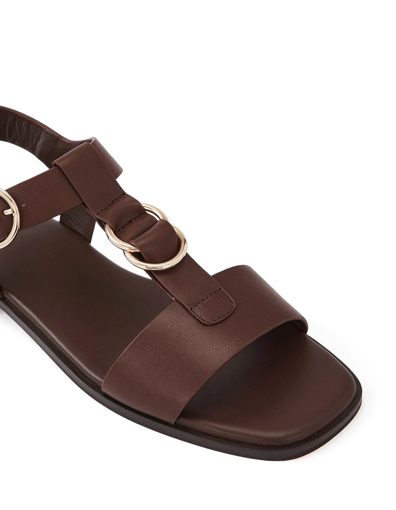 Dalia Syrup Leather Sandal