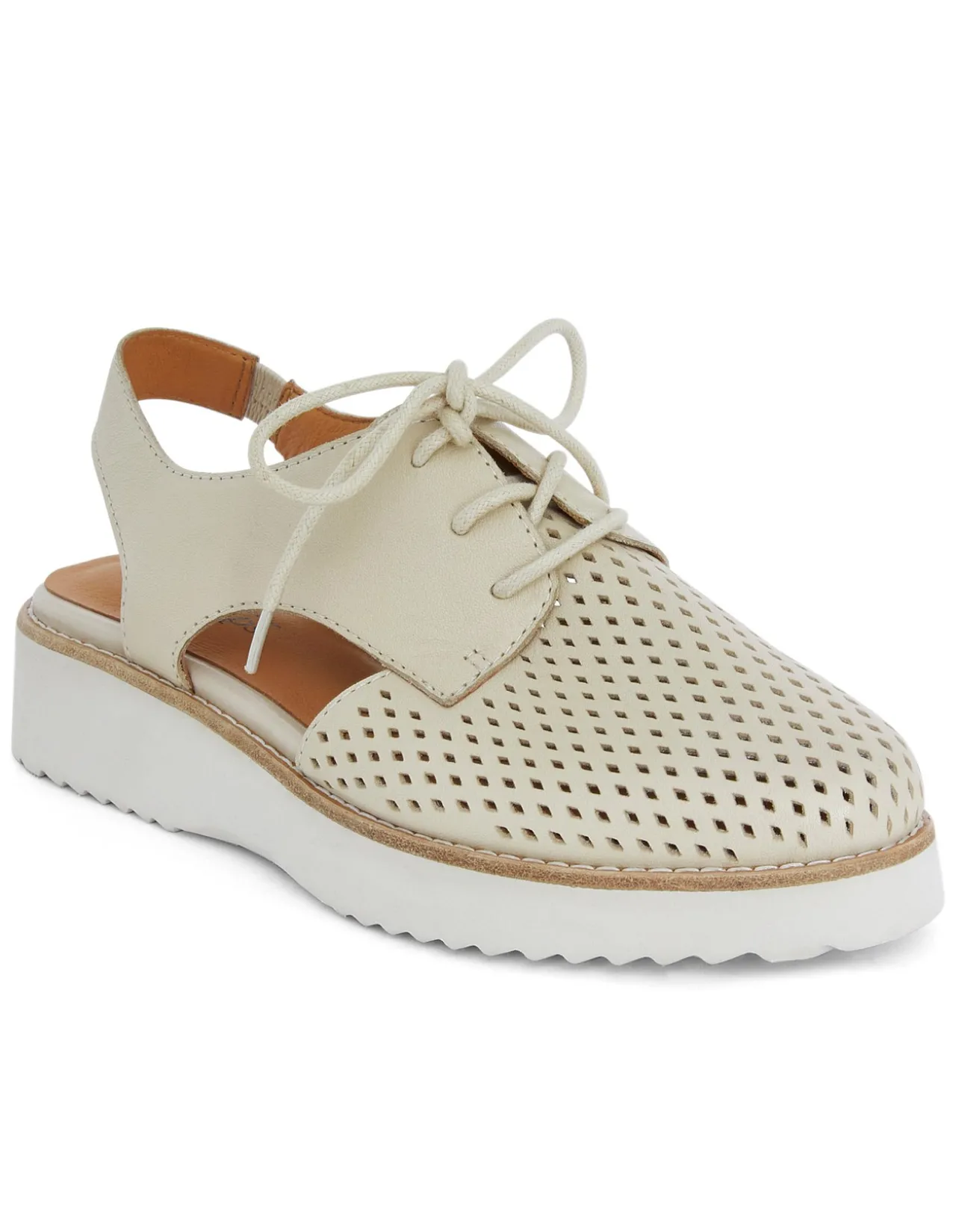 DAMARIS LEATHER FLAT