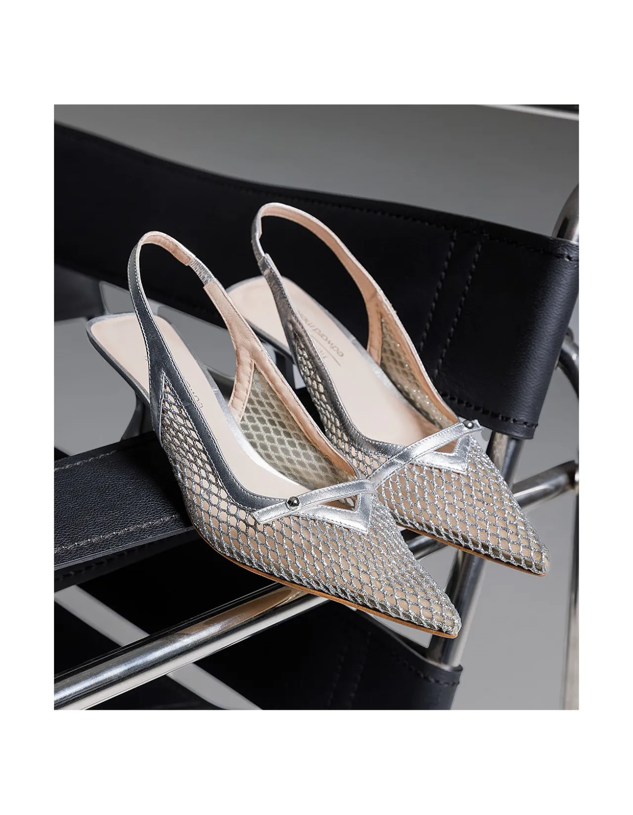 DAMSEL60 MESH SLINGBACK