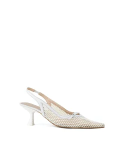 DAMSEL60 MESH SLINGBACK