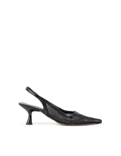 DAMSEL60 MESH SLINGBACK