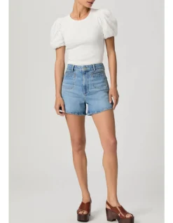Dani Short W/Double Welt Stitch Through Pkts