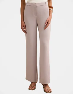 DAPHNE MID WAIST STRAIGHT LEG PANTS