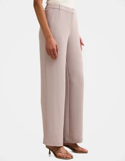 DAPHNE MID WAIST STRAIGHT LEG PANTS