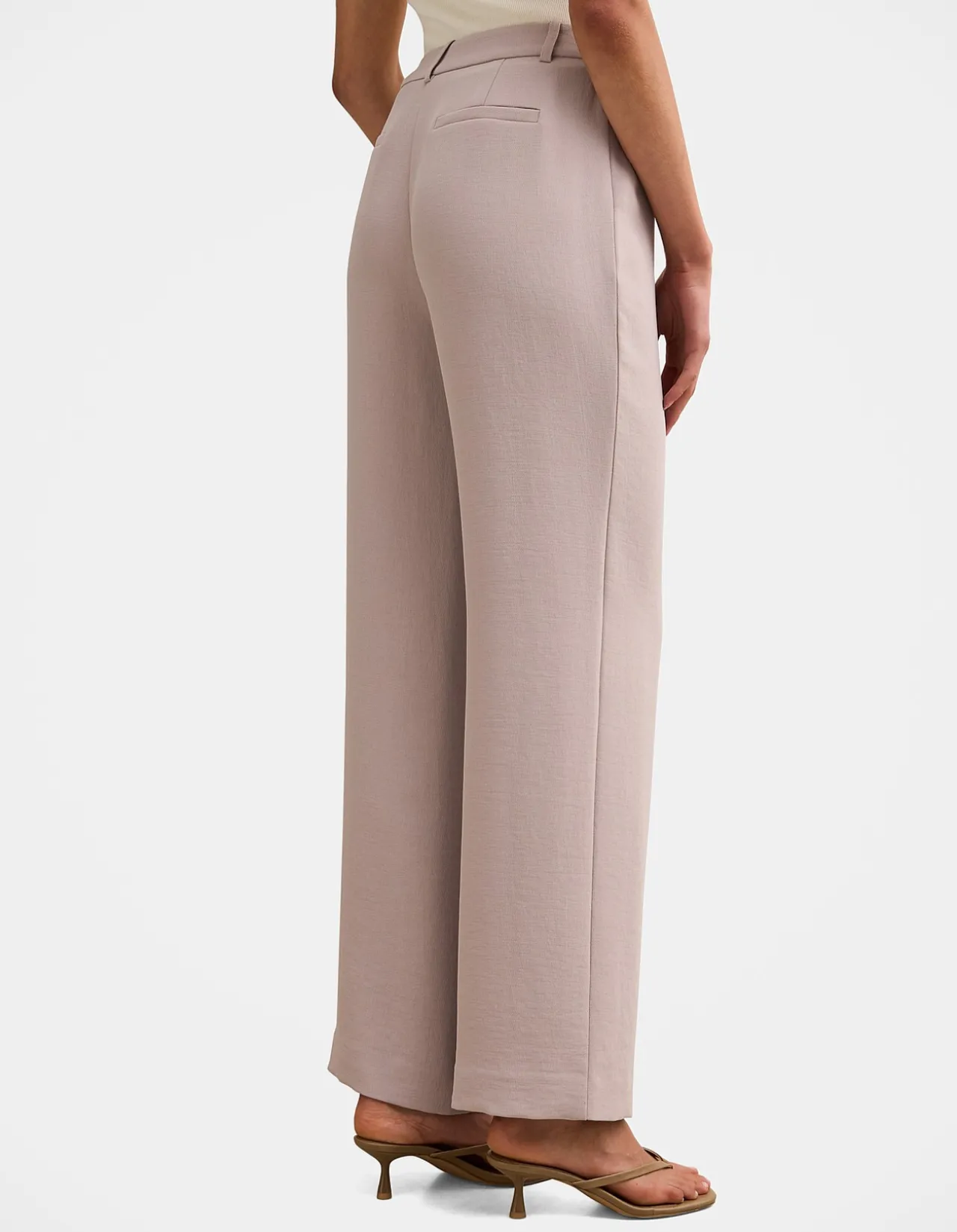 DAPHNE MID WAIST STRAIGHT LEG PANTS